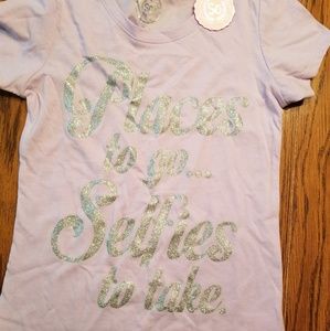 NWT Girls Sparkly T Shirt